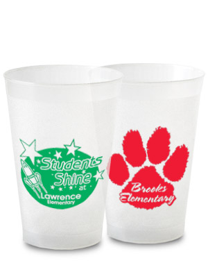 Frosted 12 oz Cups
