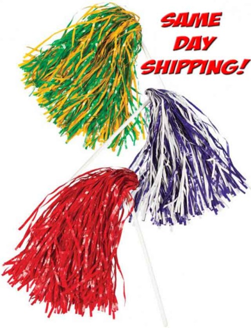 Rooter Poms - Available is so many custom colors! SAME DAY SHIPPING!