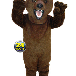 Brown Bear Mascot Uniform