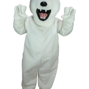 Polar Bear Mascot Uniform