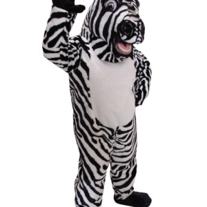 Zebra Mascot Uniform