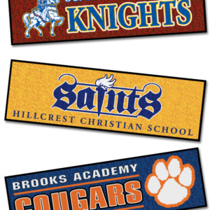 School Logo Doormat