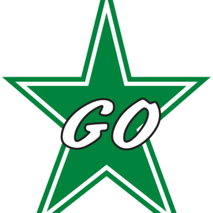 Green Go Star Temporary Tattoos