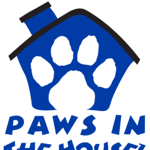 Blue Paws in the House Temporary Tattoos