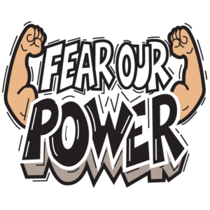 Fear Our Power Temporary Tattoos