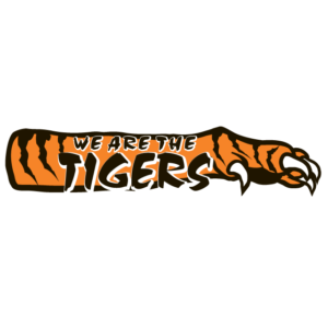 We are the Tigers Spirit Strip Temporary Tattoos
