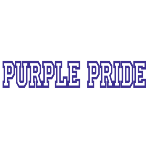 Purple Pride Spirit Strip Temporary Tattoos