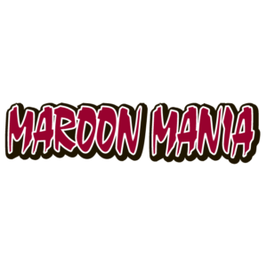 Maroon Mania Spirit Strip Temporary Tattoos