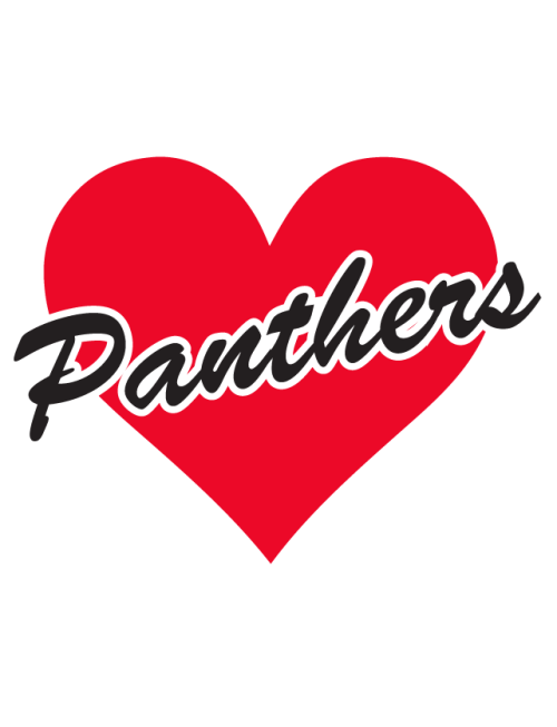 Panthers Heart Waterless Tattoos