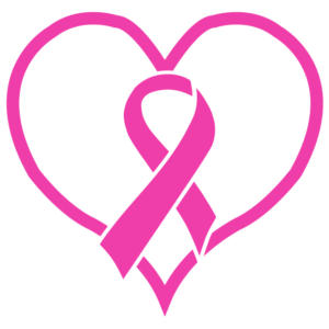 Awareness Pink Ribbon Heart Waterless Tattoos