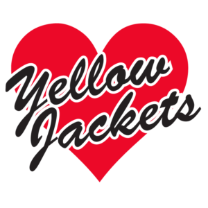 Yellow Jackets Heart Waterless Tattoos