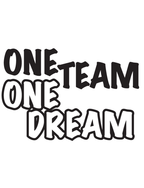 One Team One Dream Waterless Tattoos