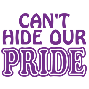 Purple Can’t Hide Our Pride Waterless Tattoos