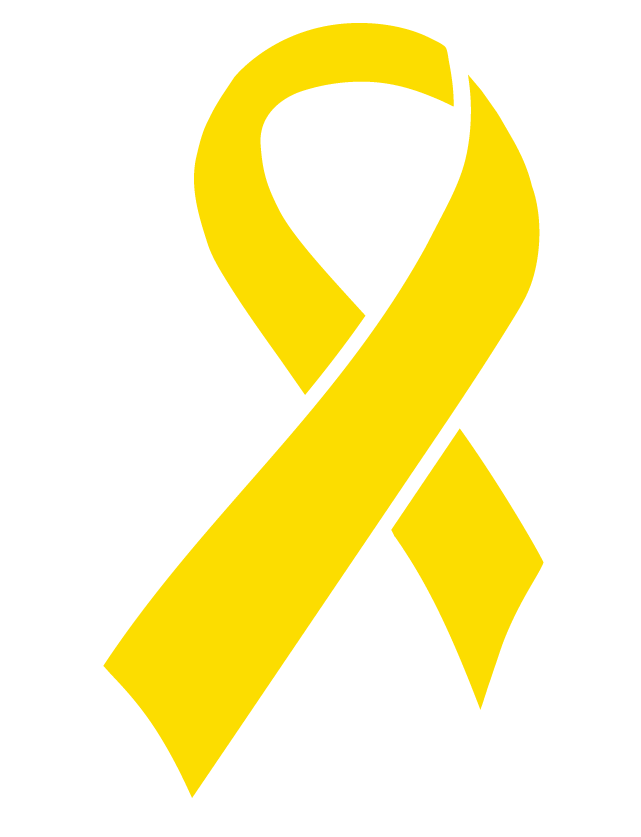 Awareness Yellow Ribbon Waterless Tattoos
