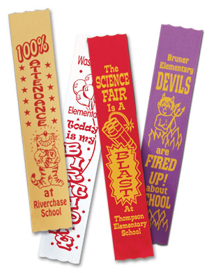 Satin Recognition Ribbons